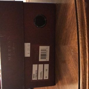 Mezlan tan dress shoes men size 10